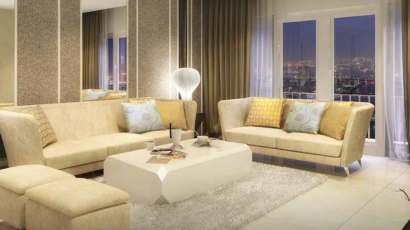 Living room of DLF Sky Court Sector 86 Gurgaon
