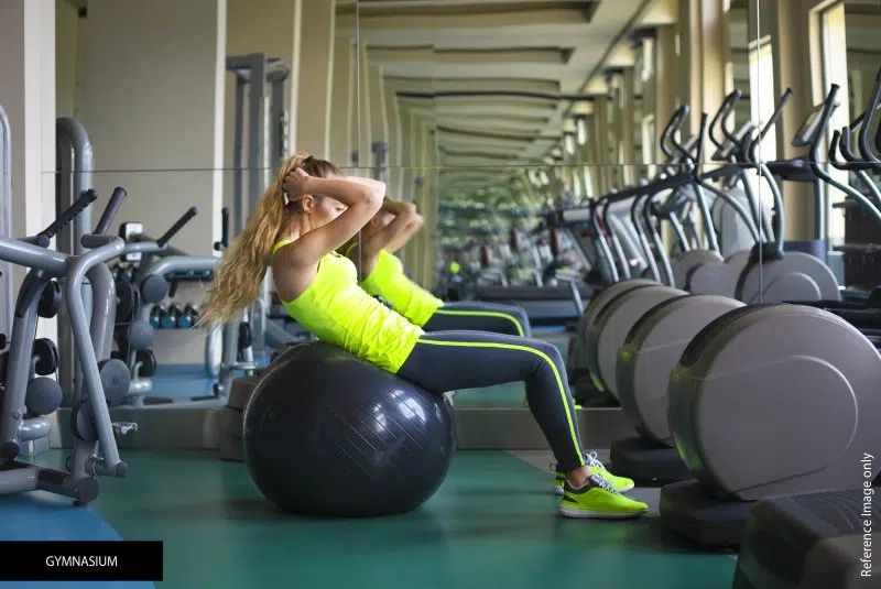 gym area at Godrej Air